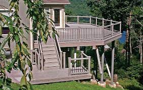 second-story deck