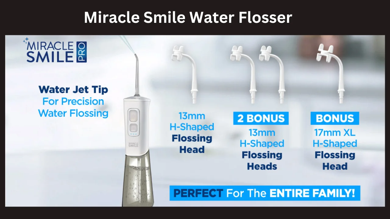 miracle smile water flosser