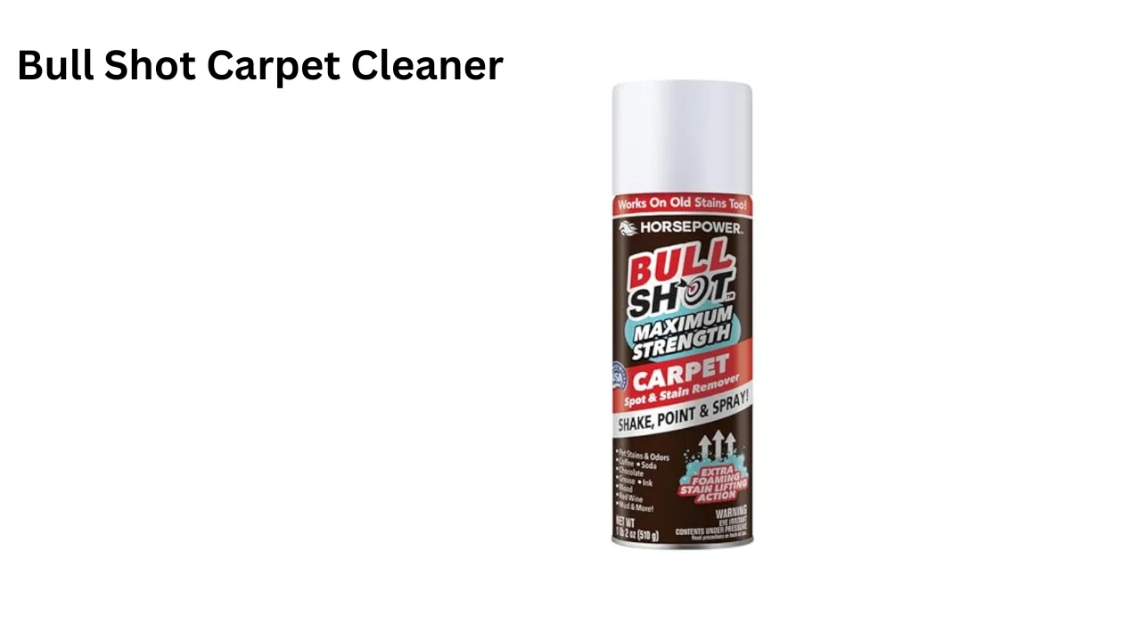 bull shot carpet cleaner