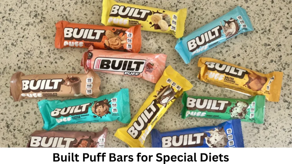 Built Puff Bars for Special Diets