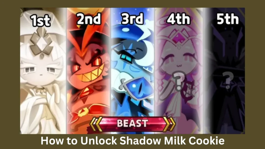 How to Unlock Shadow Milk Cookie