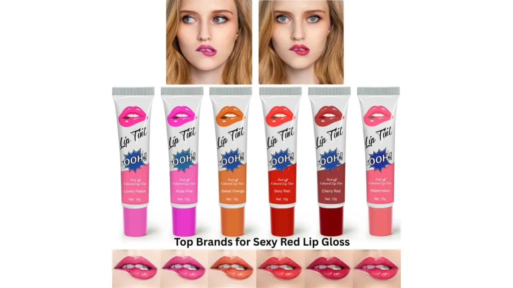 Top Brands for Sexy Red Lip Gloss
