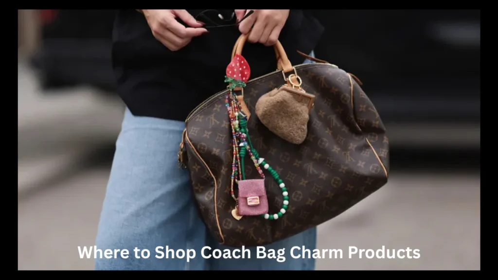 Where to Shop Coach Bag Charm Products