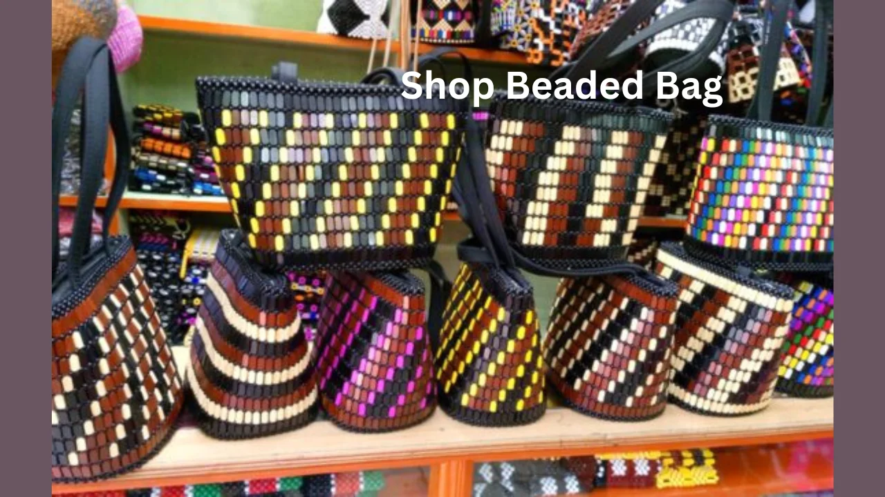 shop beaded bag