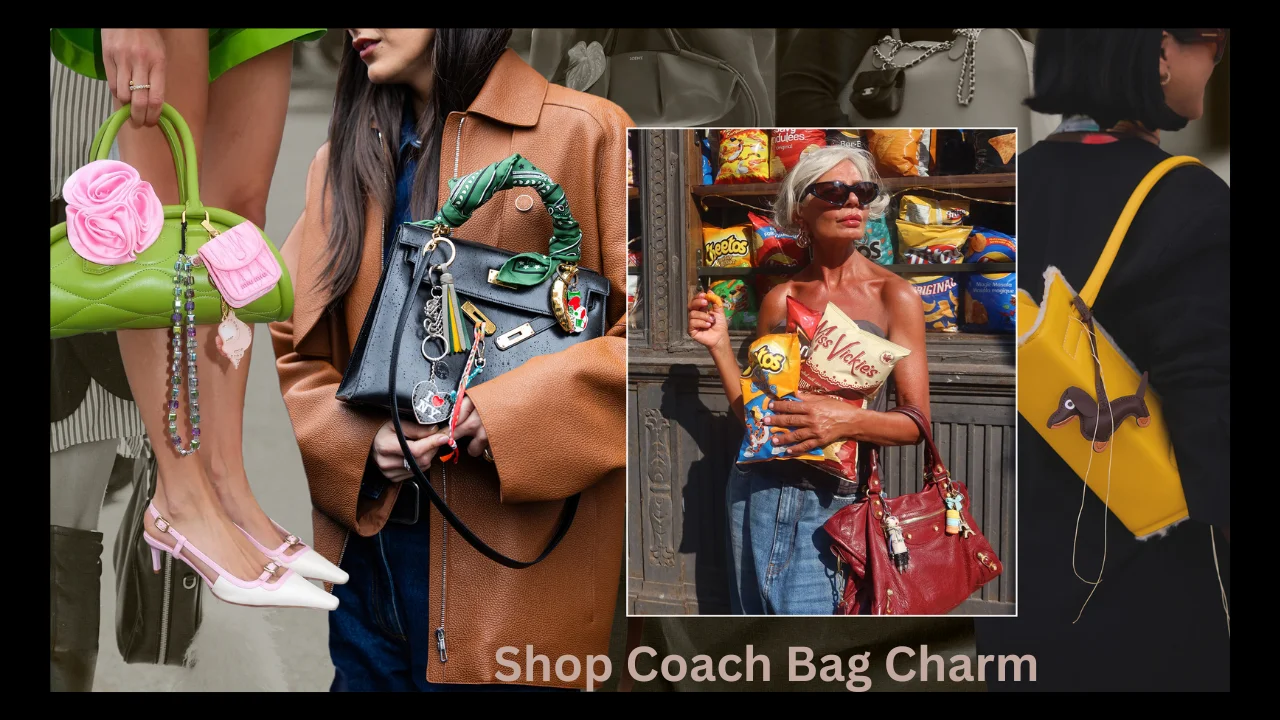 shop coach bag charm