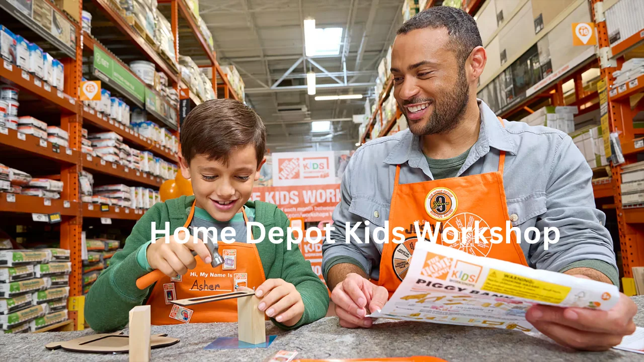 home depot kids workshop